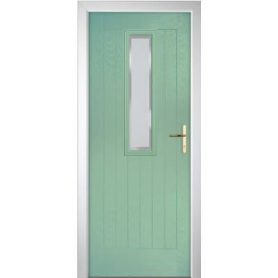 Composite Door and Frame Set Buxton Centre Glazed External M...